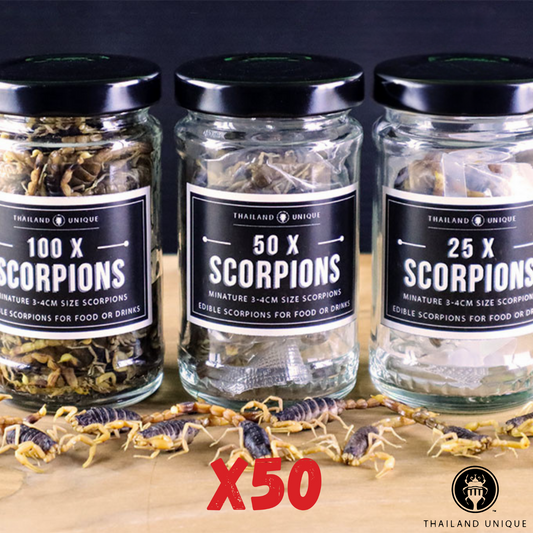Scorpioni edibili x50