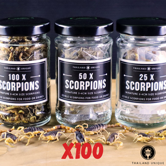 Scorpioni edibili x100