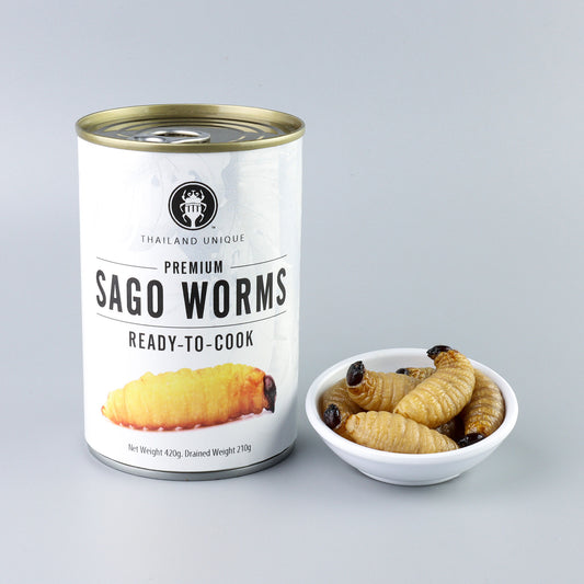 Vermi di sago in scatola